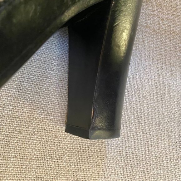 Reed Krakoff Lace Up Calf Hair Pony Style Ankle Boot Black White Size EU 39.5 - Picture 15 of 15